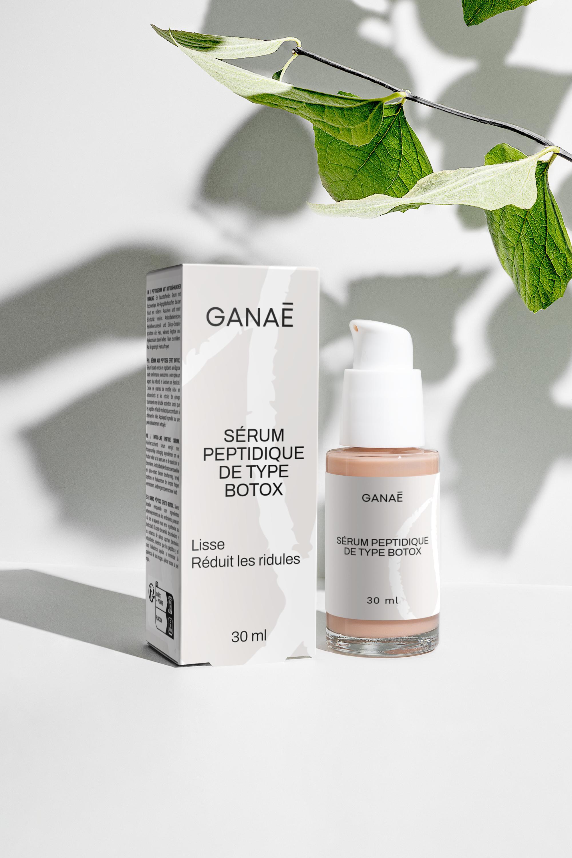 Sérum peptidique de type Botox