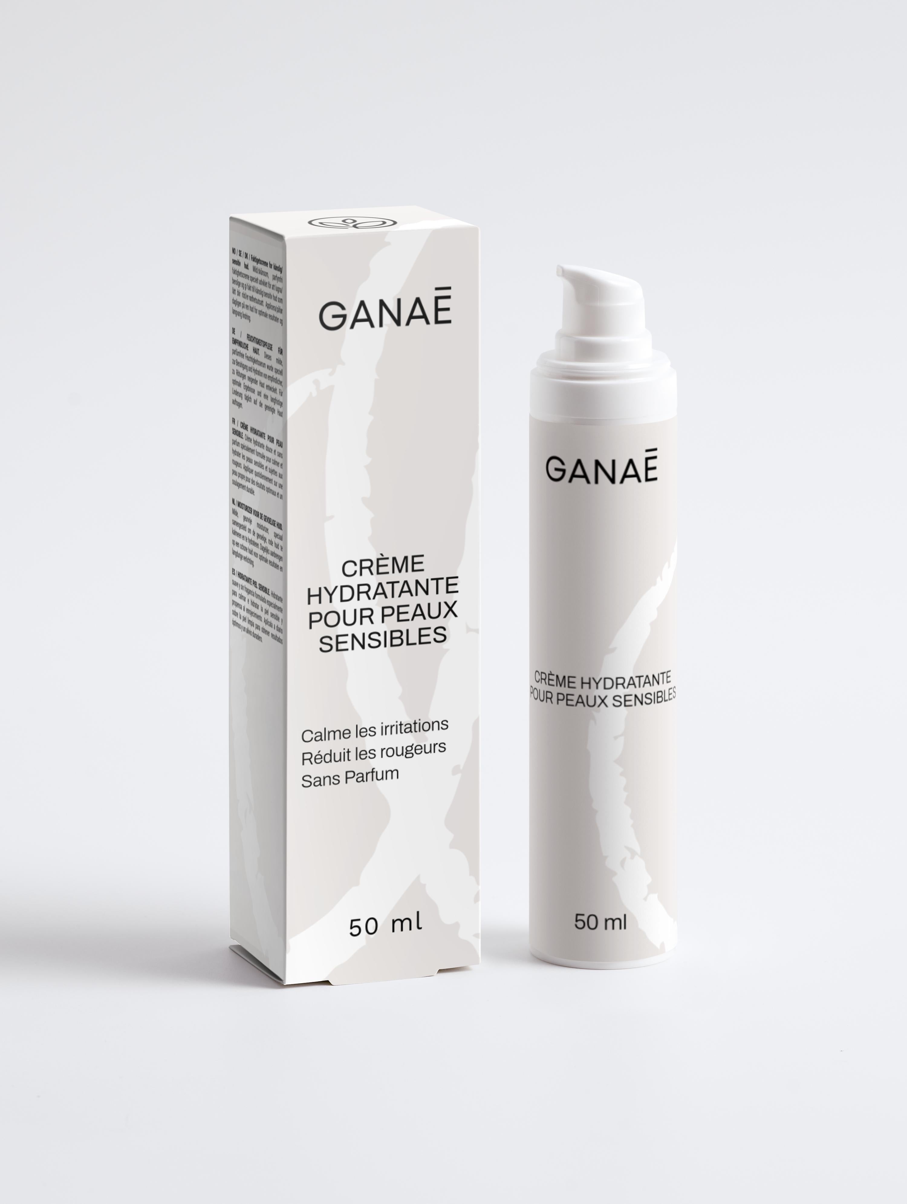 Crème hydratante pour peaux sensibles