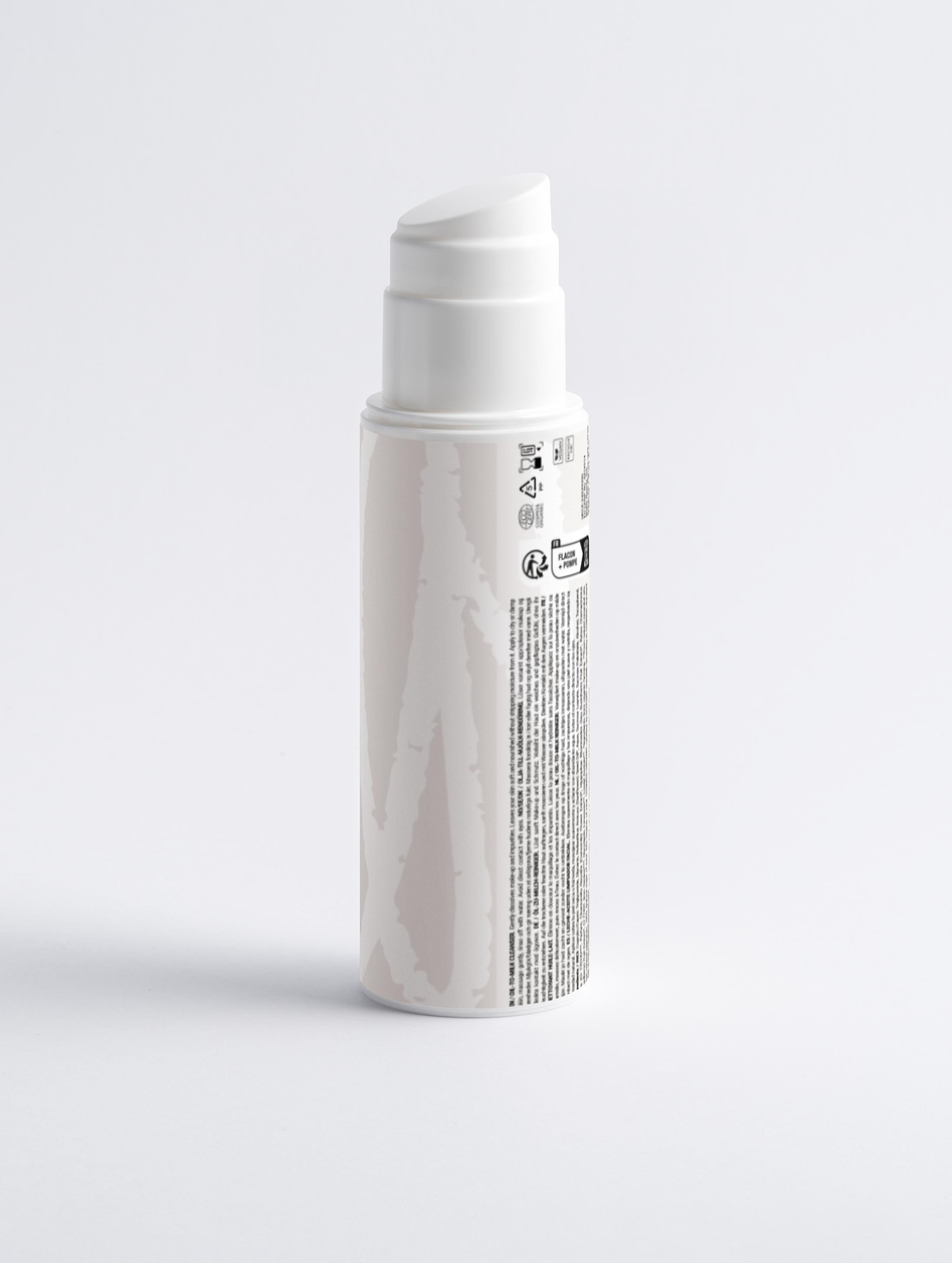 Nettoyant huile-lait pour peaux sensibles