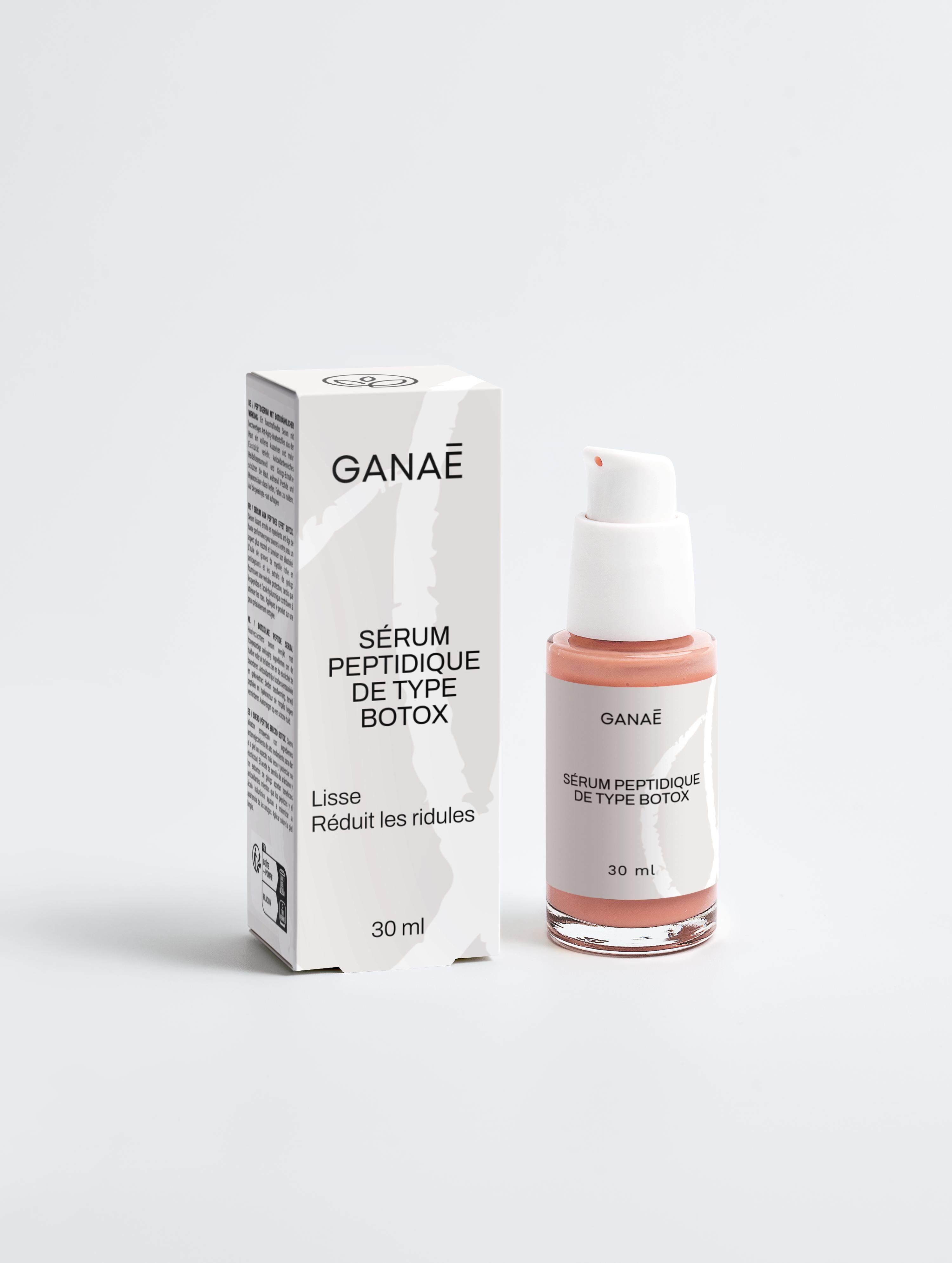 Sérum peptidique de type Botox