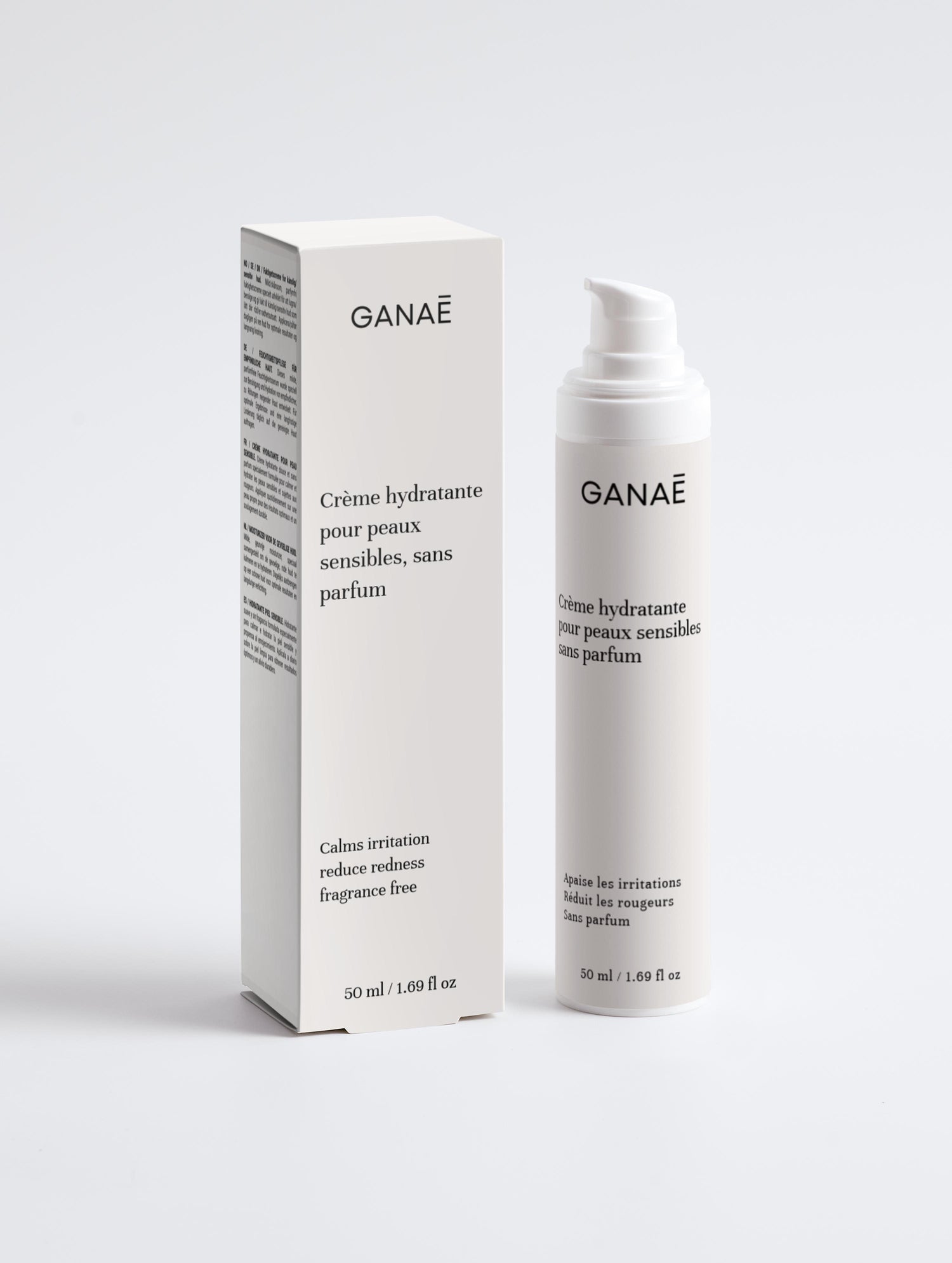 Crème hydratante pour peaux sensibles