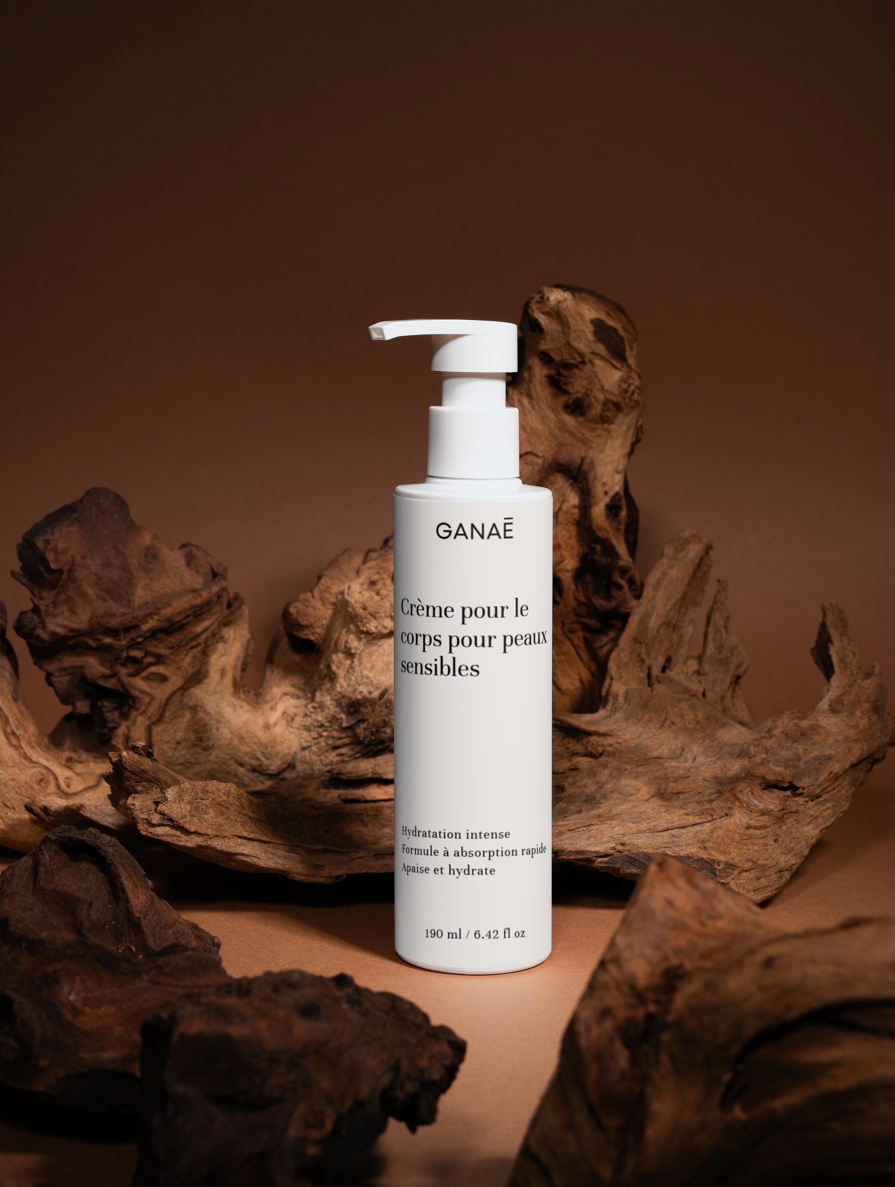Crème corporelle pour peaux sensibles