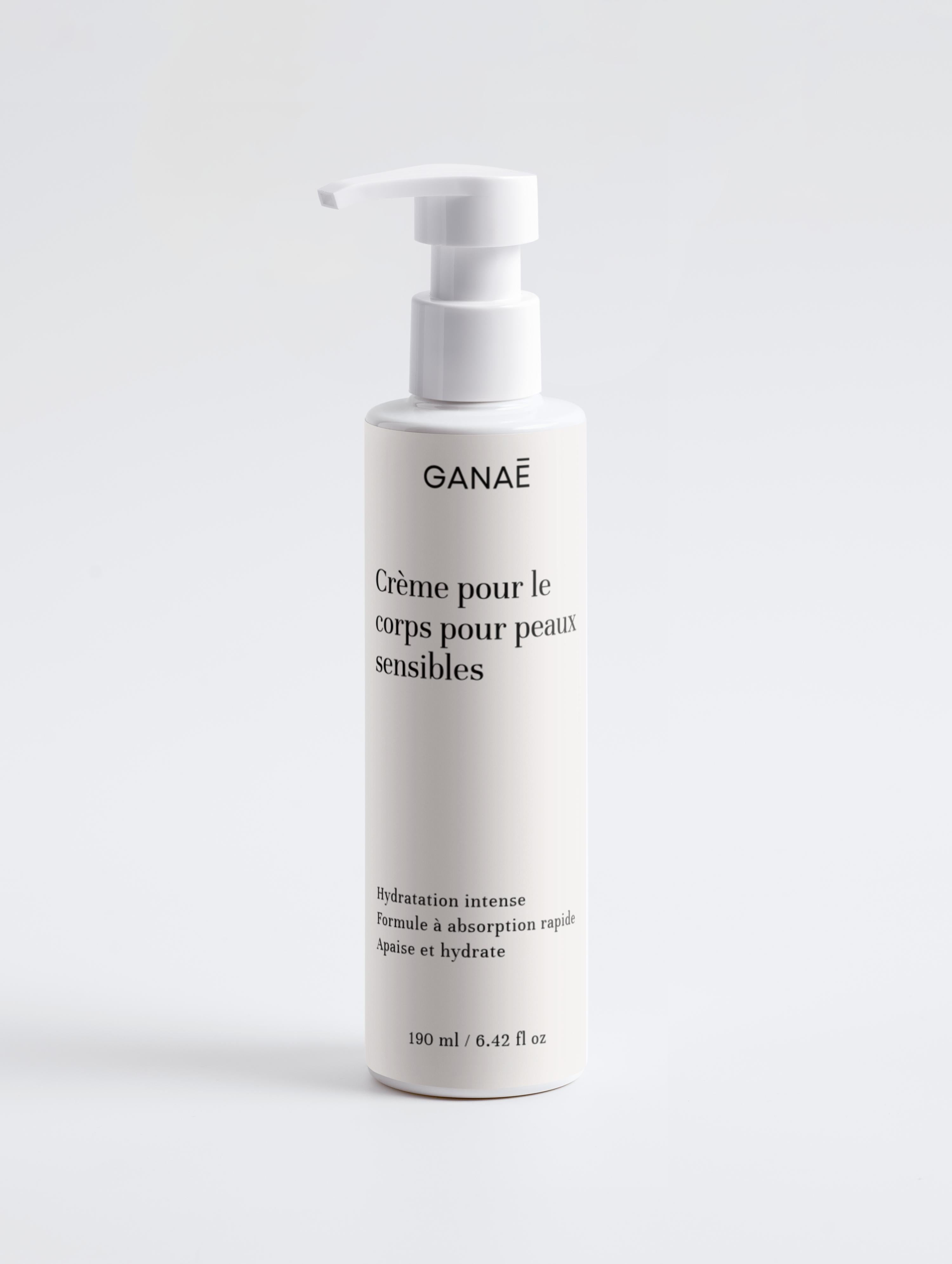 Crème corporelle pour peaux sensibles