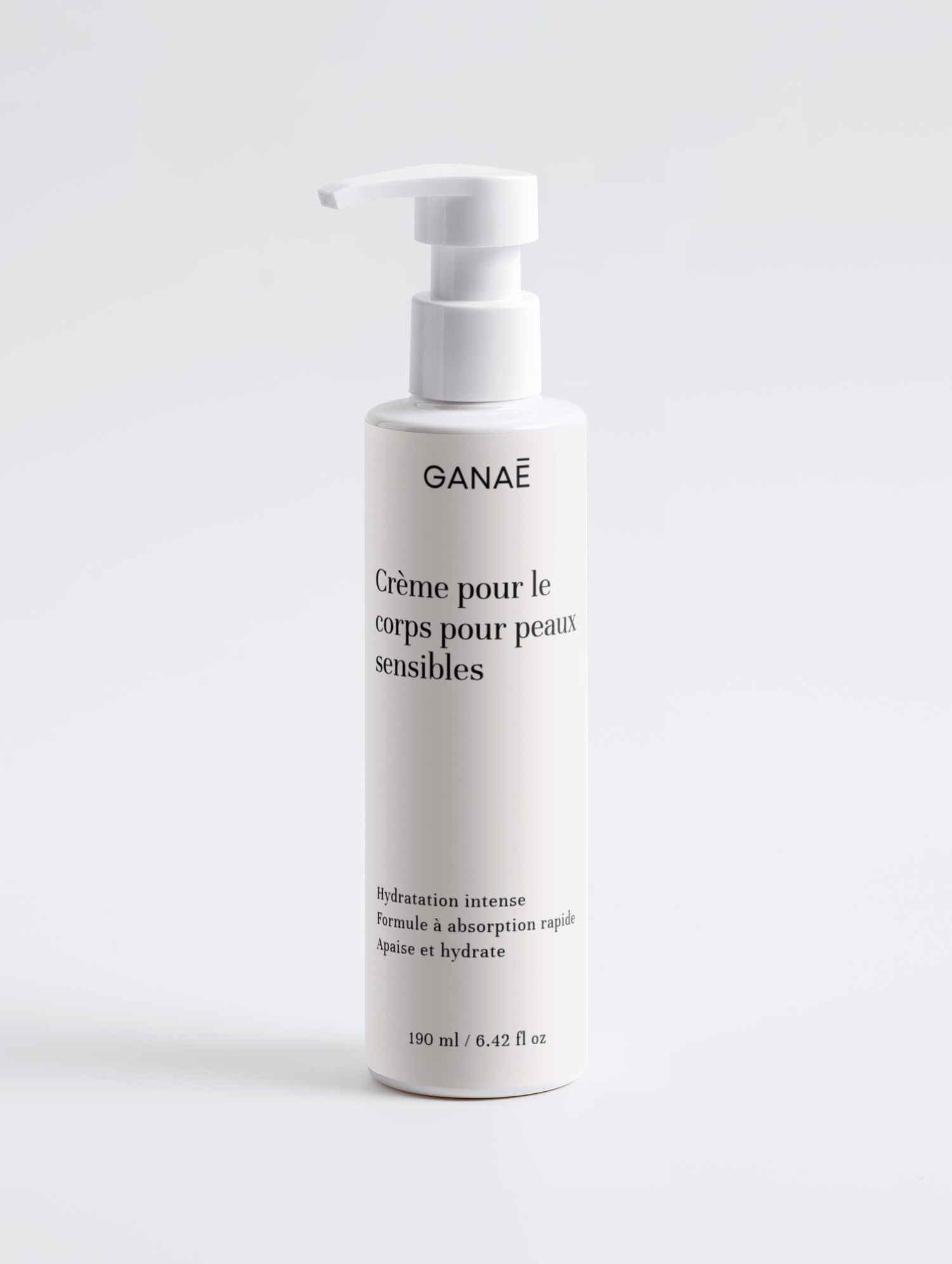Crème corporelle pour peaux sensibles