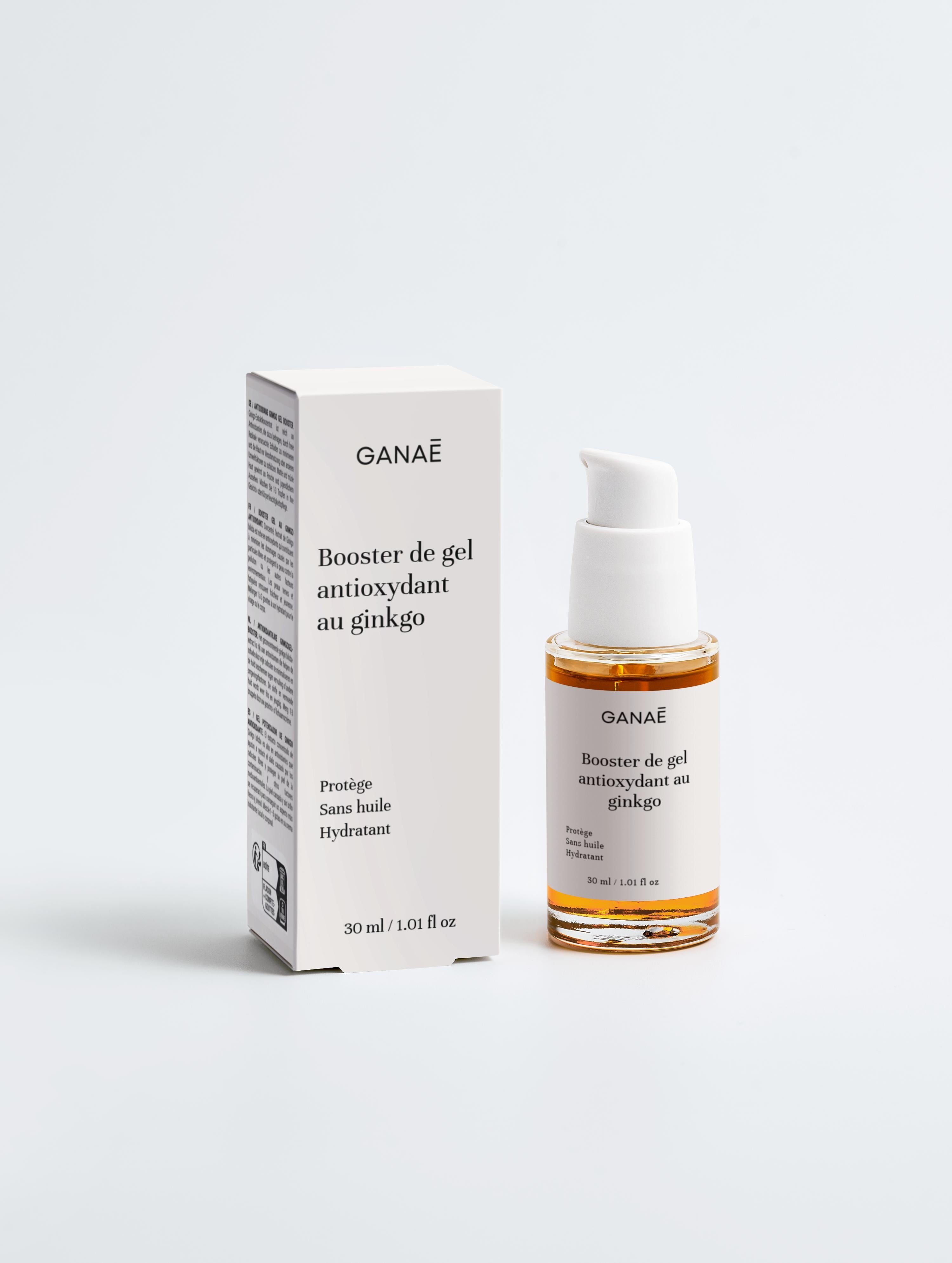 Booster de gel antioxydant au ginkgo