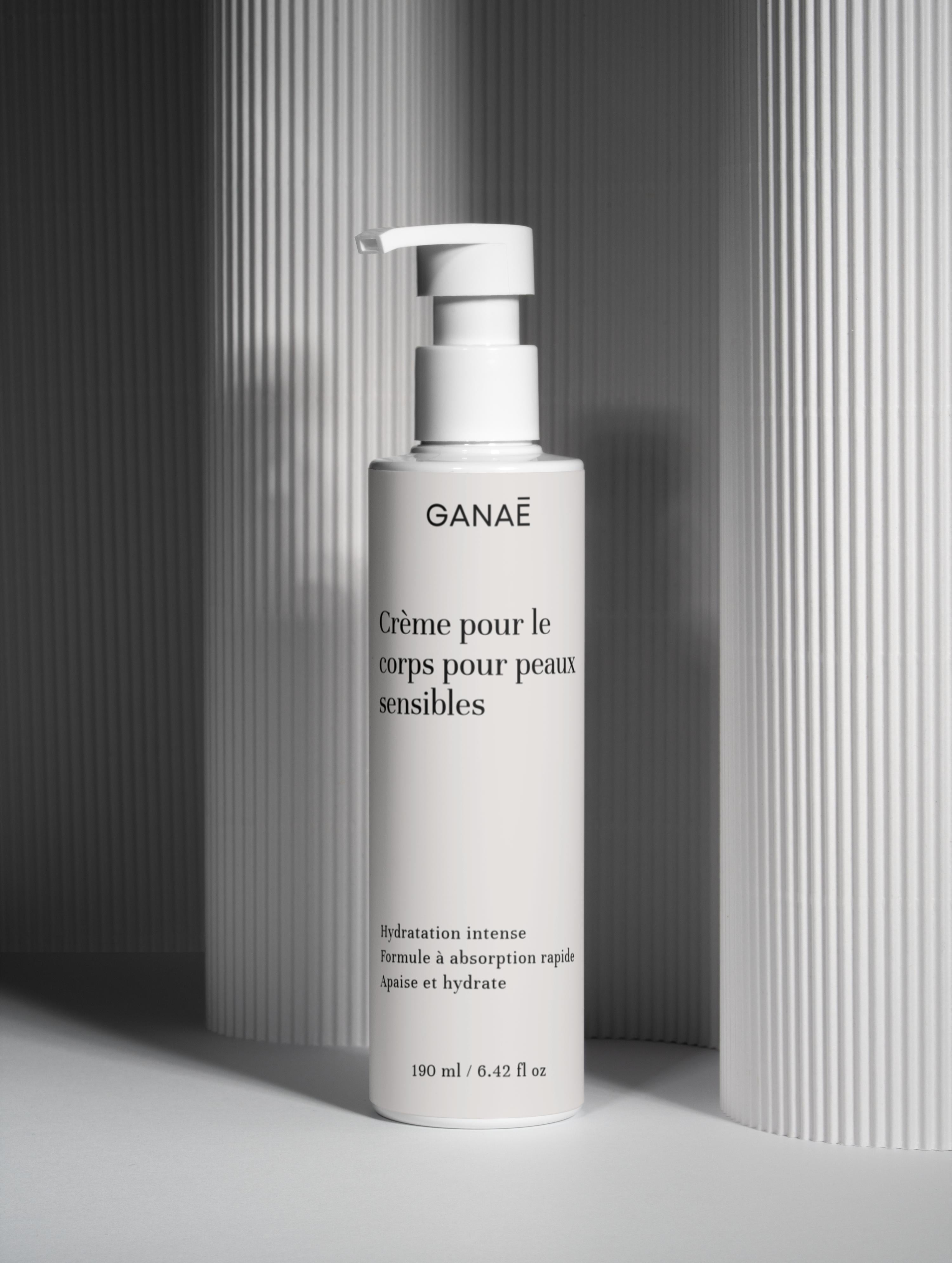 Crème corporelle pour peaux sensibles