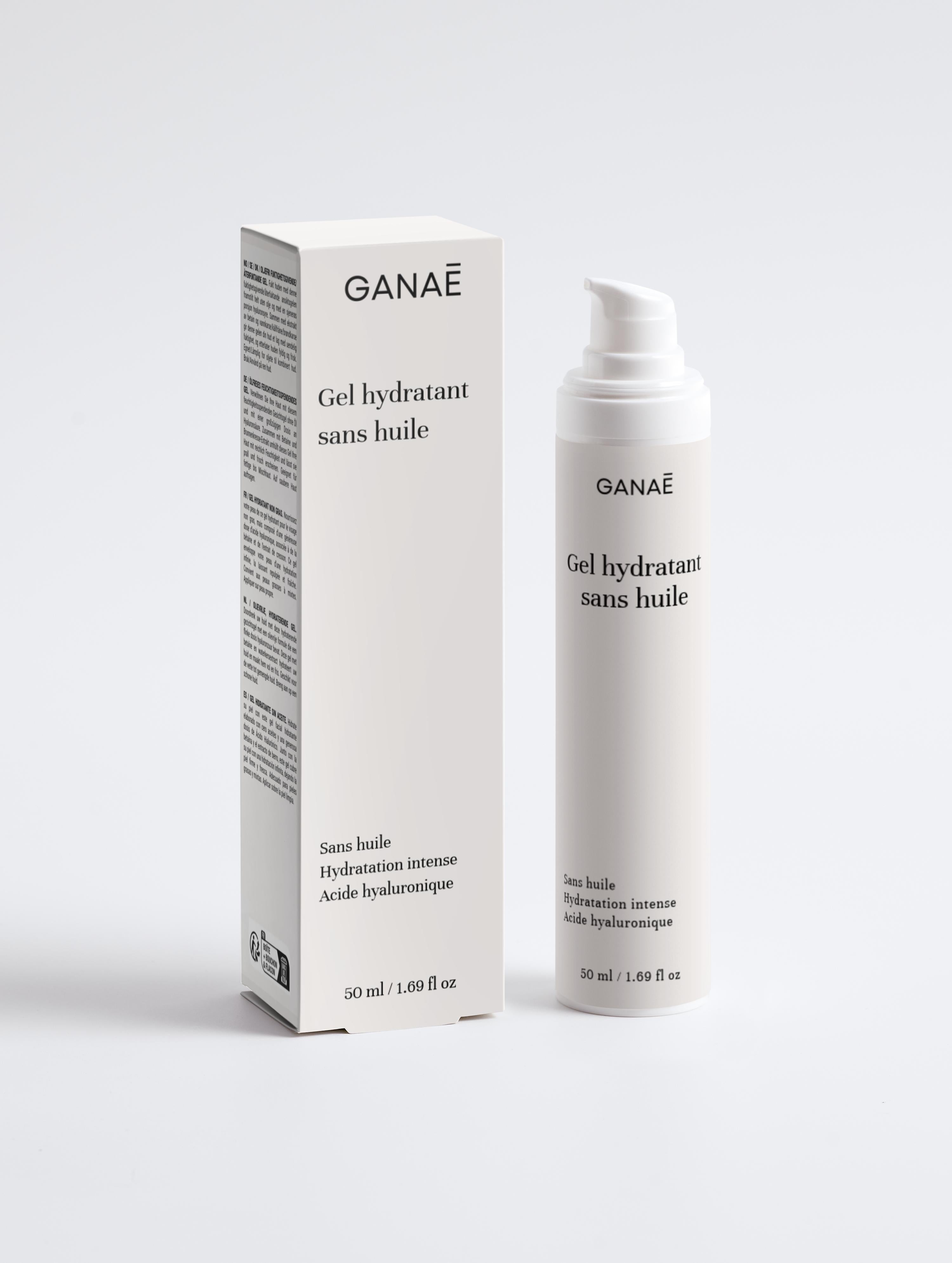 Gel hydratant sans huile