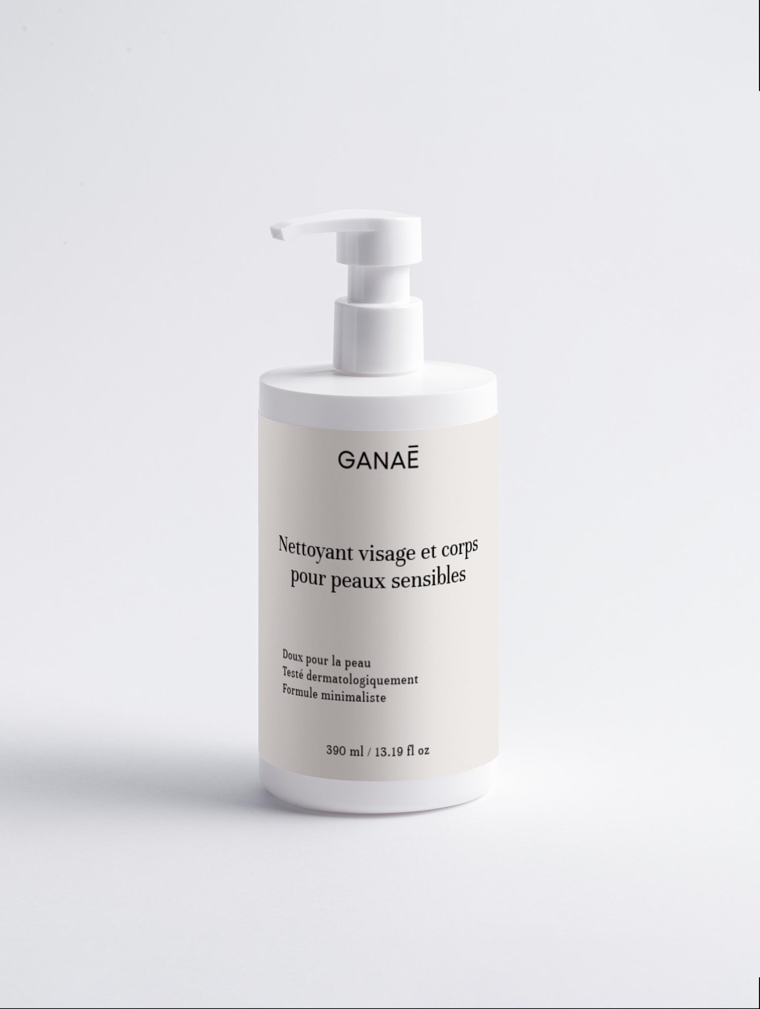 Nettoyant visage et corps pour peaux sensibles