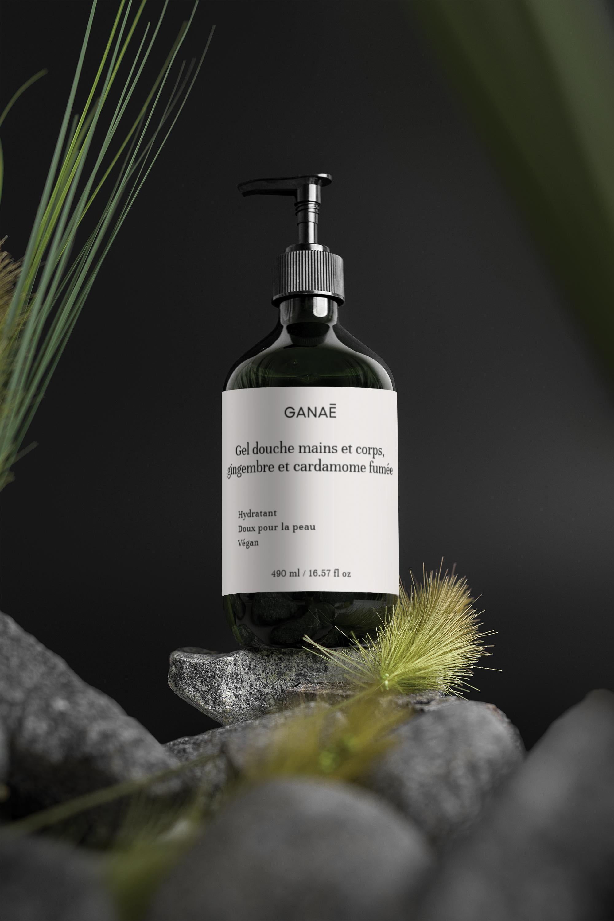 Gel douche au gingembre et cardamome fumée