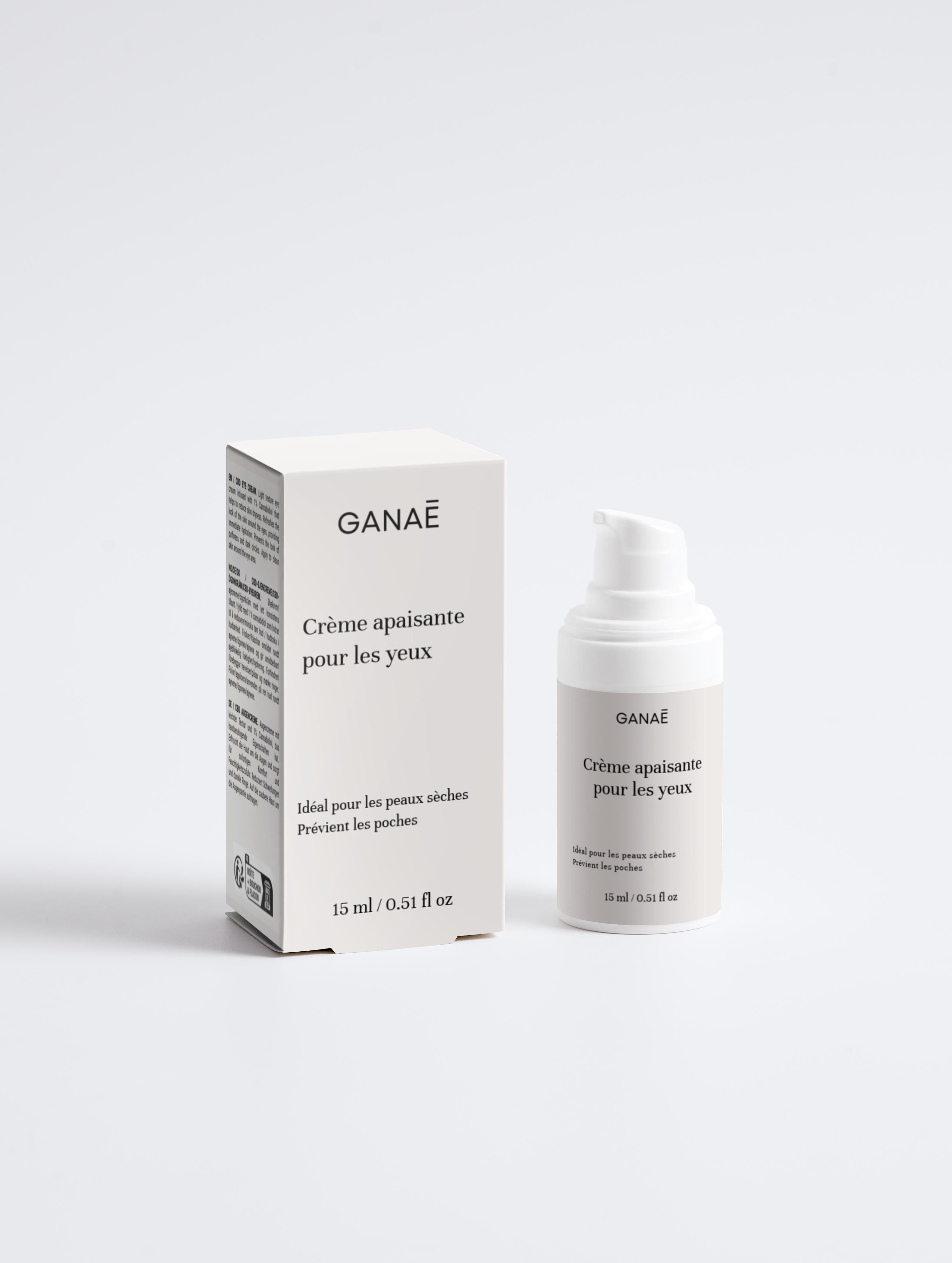 Crème apaisante pour les yeux
