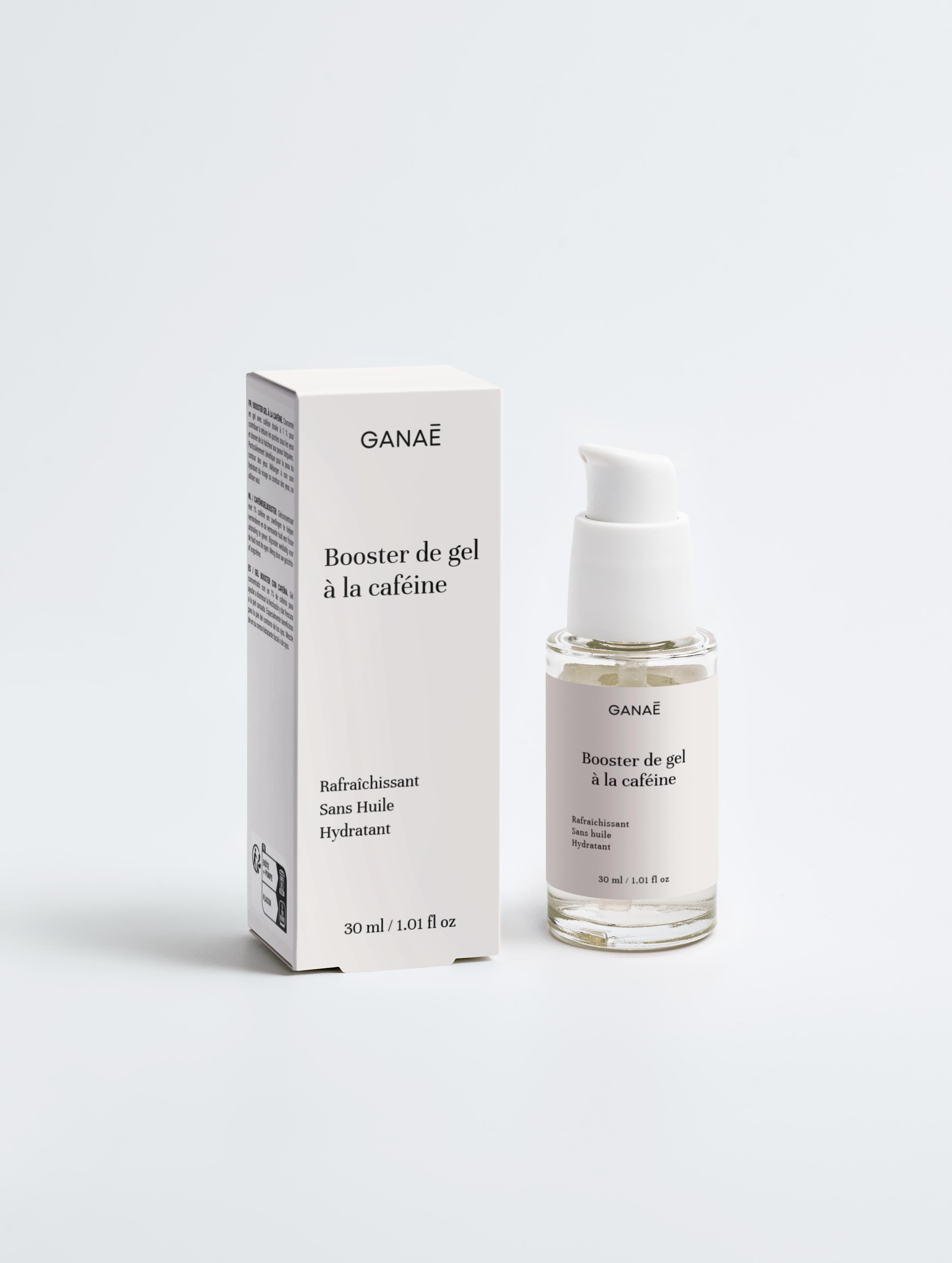 Booster de gel à la caféine